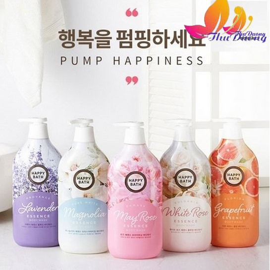 Sữa tắm Happy Bath Hàn Quốc 900g