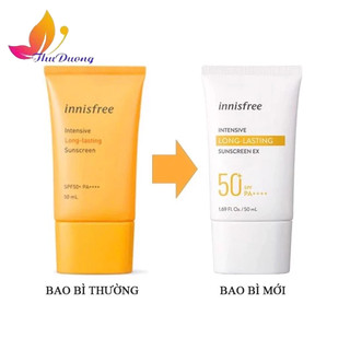 Kem Chống Nắng Lâu Trôi Innisfree Intensive Long Lasting Sunscreen Spf 50 Pa++++ 50ml