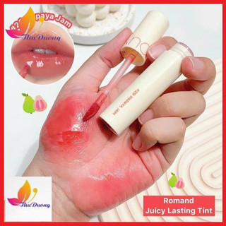 Son Tint bóng ROMAND Juicy Lasting Ajak Tint #29 Papaya Jam (Milk Grocery Collection)