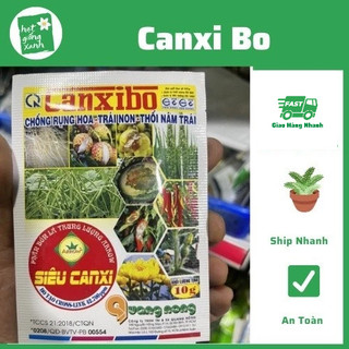 Canxi Bo chống rụng hoa, tăng đậu quả, chống nứt trái, rụng trái non