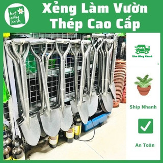 Xẻng làm vườn, xẻng quân dụng, xẻng xúc đất cao cấp dài 75cm