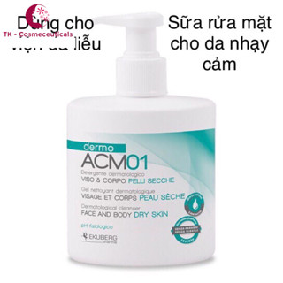 DERMO ACM01 Sữa Rửa Mặt Và Toàn Thân Dành Cho Da Mỏng Manh, Nhạy Cảm - 300ml