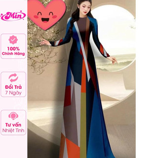 Áo dài may sẵn in 3D theo chân thầy - Xưởng may Min