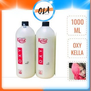 Oxy Nhuộm Tóc, Trợ Nhuộm Kella Chính Hãng 1000ml - mỹ phẩm ola