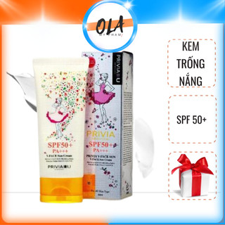 Kem Chống Nắng Classic 60ml Privia Không Trôi, Spf 50+, Pa+++ Mỹ Phẩm Ola
