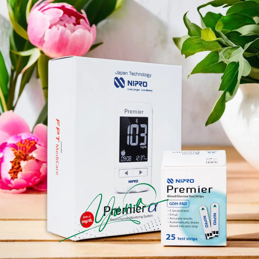 Máy Đo Đường Huyết Nipro Premier Alpha Giúp Đo Đường Huyết Một Cách An Toàn Nhanh Chóng Chính Xác