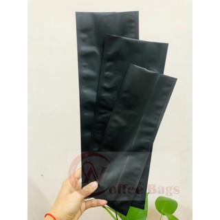 Túi 4 biên, 4 cạnh đen, đựng bột, trà, cafe. link 500gr và 1kg