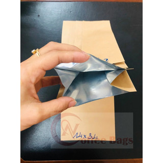 {1kg/size} túi 4 biên giấy, đựng trà, cafe