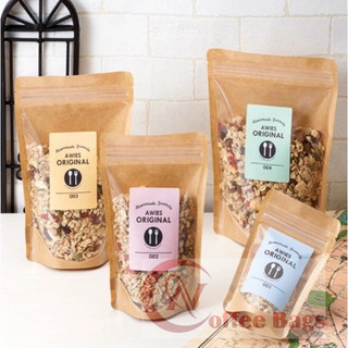 [1kg/size] - Túi zipper 1 mặt giấy 1 mặt trong, (Size 12*19, 15*22, 18*26, 20*28, 22*30, 25*35)