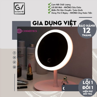 [Hàng Nội Địa] Gương Soi Để Bàn Tích Điện 3 Chế Độ Màu Cao Cấp- Bảo Hành 12 Tháng