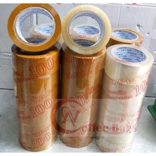 [COMBO 3 cuộn băng keo] 100yard 200gr/cuộn (Trong - Đục)
