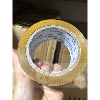 [COMBO 3 cuộn băng keo] 100yard 200gr/cuộn (Trong - Đục)