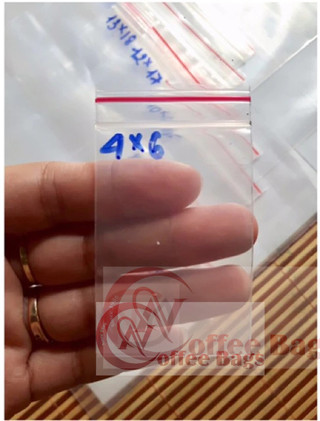 500gr túi zip chỉ đỏ nhiều size(Hàng có sẵn)