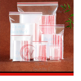 (500gr)Nữa kg túi zip chỉ đỏ(Hàng có sẵn)