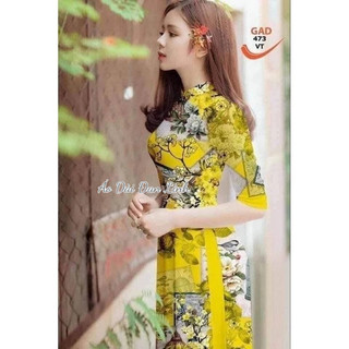 (A435-A769) Các mẫu áo dài in 3D mẫu đẹp - Áo Dài Đan Linh
