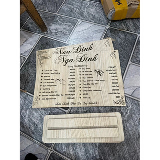 KỆ/ ĐẾ để kê menu, bảng decor 🍀