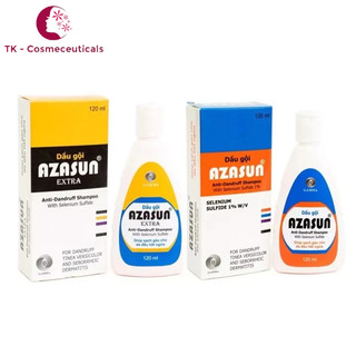 Dầu Gội Sạch Gầu Và Da Đầu Hết Ngứa AZASUN - AZASUN  EXTRA 2,5%- 120ML