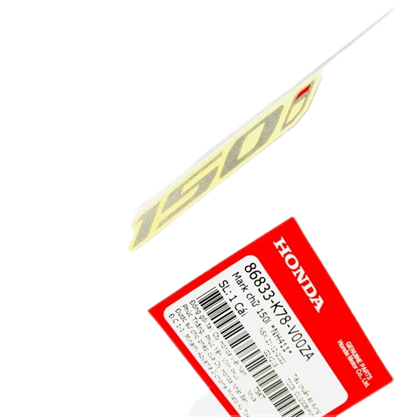 Tem chữ Sh 150i Zin Honda - 86833K78V50ZA - 86833K78V00ZA