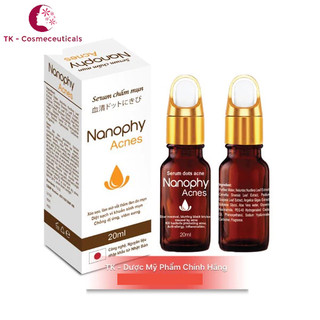 Serum chấm mụn nanophy acnes hỗ trợ mụn đỏ, thâm, ngừa sẹo - 20ml