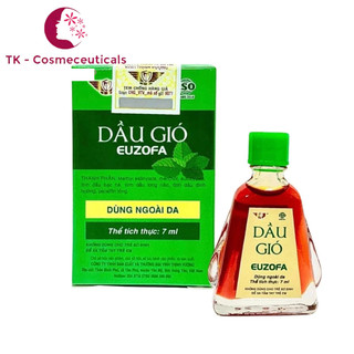 Dầu gió euzofa kingphar hỗ trợ phòng ngừa cảm cúm, cảm lạnh, vết côn trùng đốt - 7ml