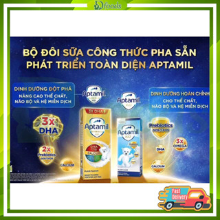 Sữa Công Thức Aptamil Pha Sẵn 180ml thùng x 27hộp 180ml