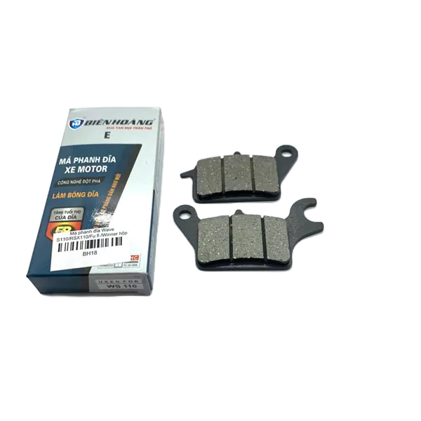 Má phanh đĩa Wave S 110 / RSX 110 / Fu Fi / Winner Biên Hoàng Xanh