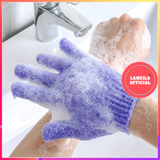 Găng tay tắm tẩy da tế bào chết P0215