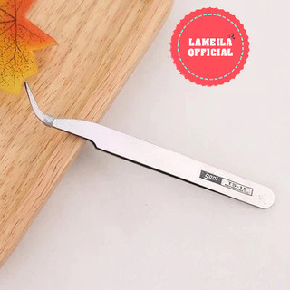 Nhíp gắp mi, nhíp nối mi - Nhíp gắp mụn đầu cong inox không rỉ P0671