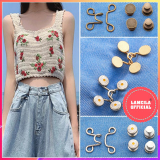 Nút gài điều chỉnh lưng quần nút ghim quần jean cho nữ P0434