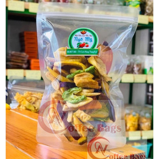 [500gr/size] Túi zip 2 mặt trong đáy đứng (Hàng có sẵn)