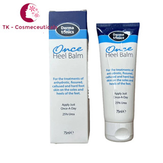 Kem Dưỡng Ẩm Dermatonics Once Heel Balm Giảm Nứt Nẻ Gót Chân, Bàn Chân, Ngón Chân Tay - 75ml
