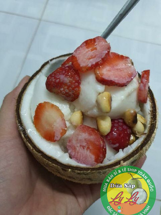 DỪA SÁP 3 NƯỚC LỎNG(có thể làm mứt)