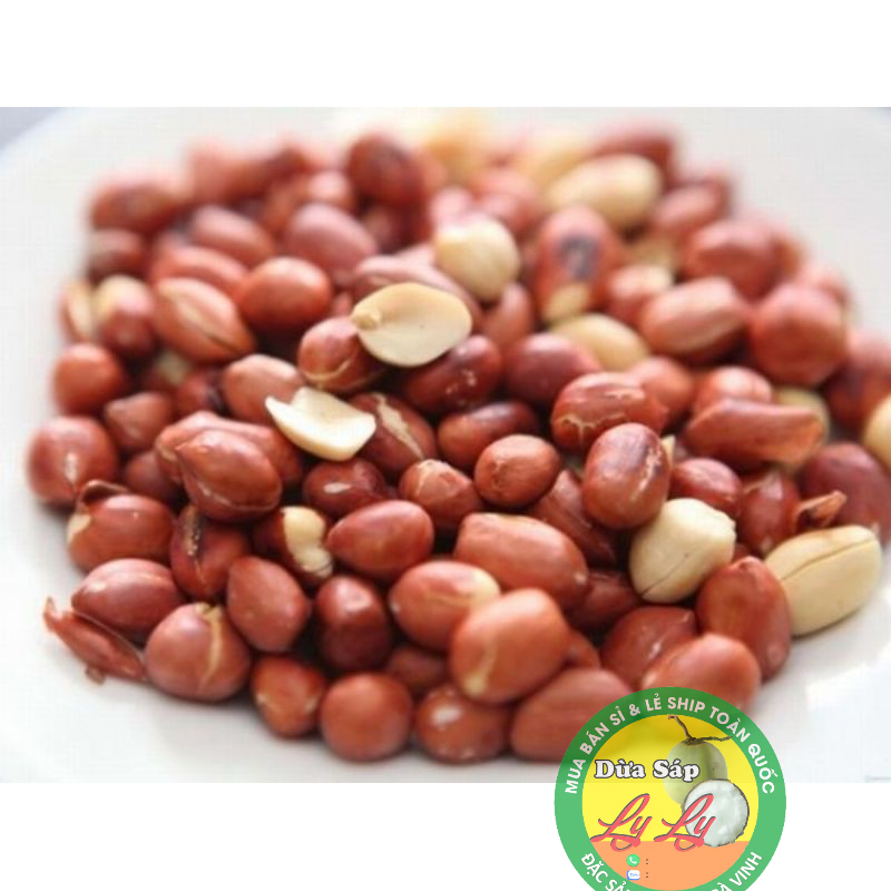 2 BỊCH ĐẬU PHỘNG RANG VÀNG ĂN KÈM DỪA SÁP