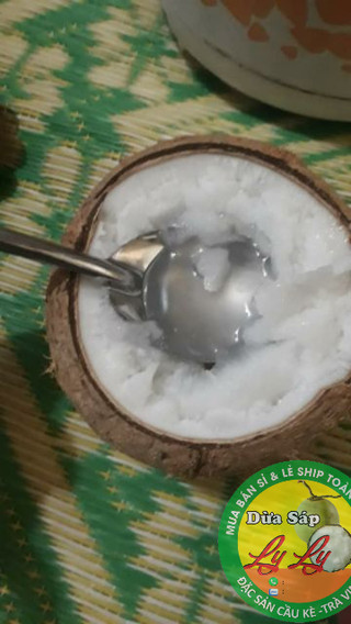 Dừa sáp 2 quả loại đặc biệt 2kg5