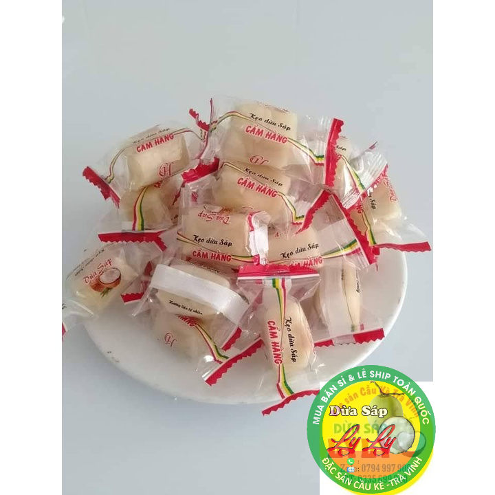 KẸO DỪA SÁP TÚI LẺ 100G
