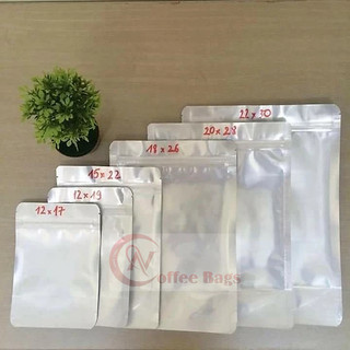 Combo 3kg túi zip bạc đáy đứng (Hàng có sẵn)