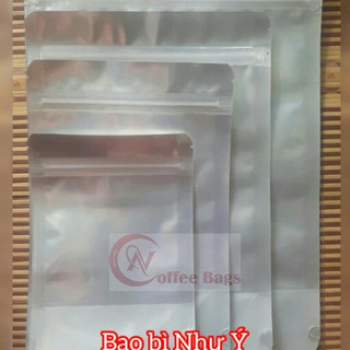 200gr túi zip bạc đáy đứng(nhiều size, hàng có sẵn)
