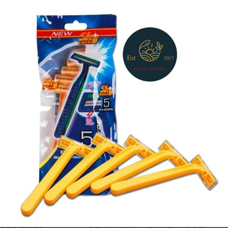 Bộ 5 dao cạo râu Razors (Bịch 5 cây)