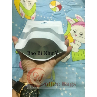 [1kg/size] túi zipper sữa có cửa sổ tràn (có móc treo - hoặc không có móc treo)