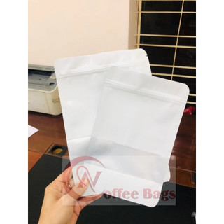[1kg/size] túi zipper sữa có cửa sổ tràn (có móc treo - hoặc không có móc treo)