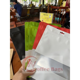 [1kg/size] túi zipper sữa có cửa sổ tràn (có móc treo - hoặc không có móc treo)