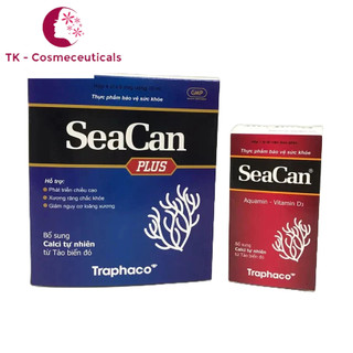 (CHÍNH HÃNG) SeaCan Plus / Seacan Bổ Sung Canxi Tự Nhiên Từ Tảo Biển Đỏ