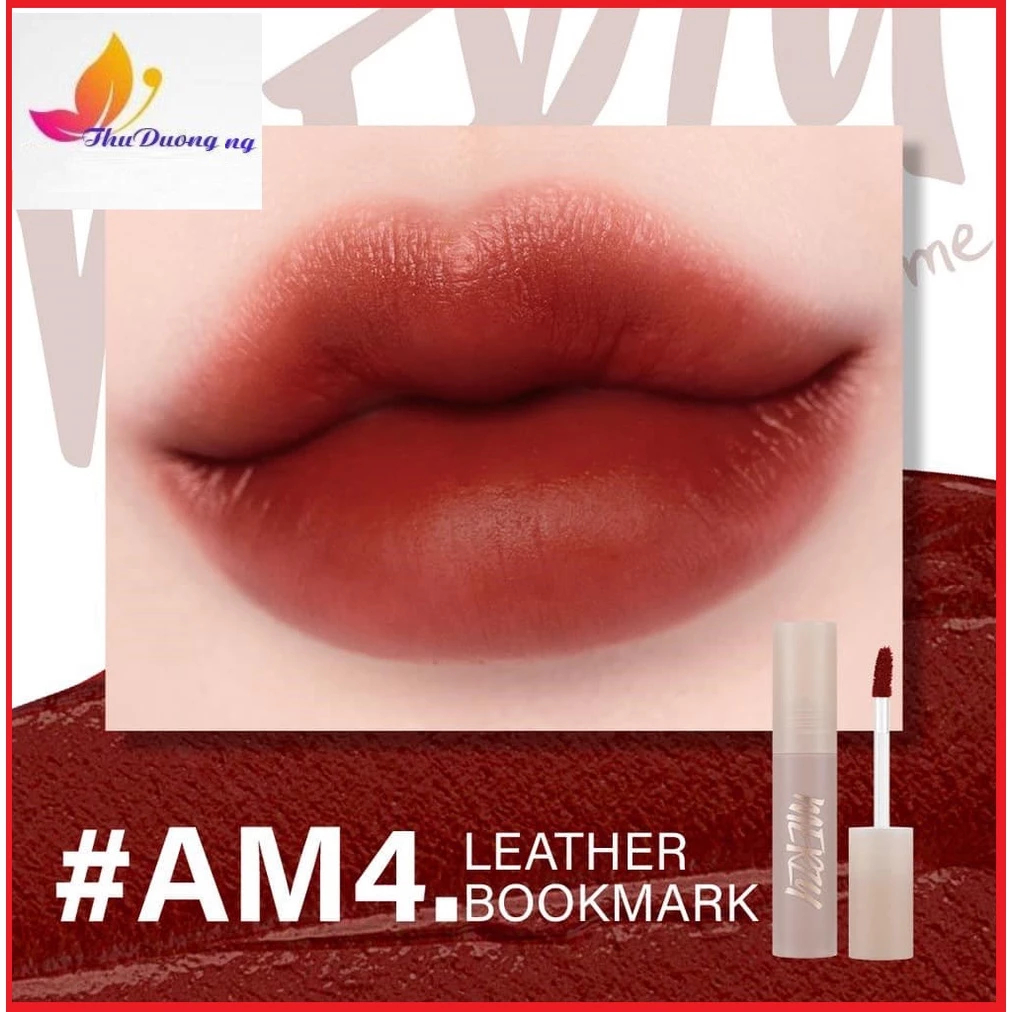 Son Kem Siêu Lì, Lâu Trôi, Lên Màu Chuẩn Merzy Academia Mellow Tint #MÀU AM4