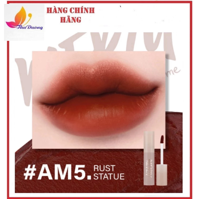 (New) Son Kem Lì Merzy Academia Mellow Tint #AM5 Rusty Statue