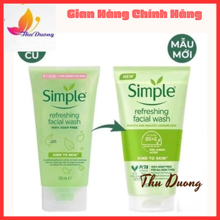 Sữa Rửa Mặt Dạng Gel – Simple Kind To Skin Refreshing Facial Wash Gel (150ml)