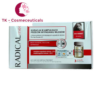 (CHÍNH HÃNG) Tinh Chất Radical Med Anti Hair Loss For Woman Giúp Ngăn Ngừa Rụng Tóc Nữ - Hộp 3 Lọ x 5ml