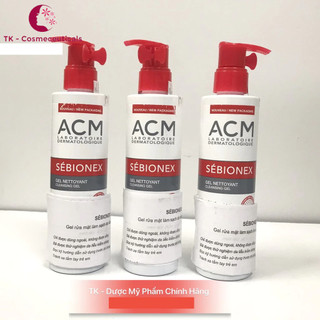 (CHÍNH HÃNG) Sữa Rửa Mặt ACM SEBIONEX FOAMING GEL 200ML