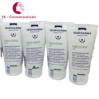 (CHÍNH HÃNG) Gel Rửa Mặt Giảm Nhờn & Ngăn Ngừa Mụn Isis Pharma Teen Derm Gel Pháp 150ml