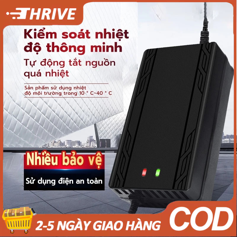 Sạc Xe Đạp Điện 48V 12Ah 20Ah tự ngắt điện hoàn toàn chống phồng bình ac quy