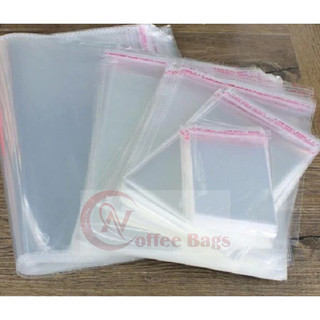 {500gr/size} - túi OPP có đường keo dán miệng đựng quần áo, trang sức, bao lì xì